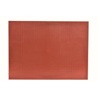 Vollmer 47350 - Spur N Dachplatte Biberschwanz-Ziegel aus Kunststoff, 14,9 x 10,9 cm