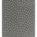 Vollmer 47373 - Spur N Gehwegplatte Kopfsteinpflaster aus Karton, 25 x 12,5 cm, 10 St&uuml;ck