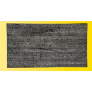 Vollmer 48221 - Spur H0 Mauerplatte Haustein aus Steinkunst, L 28 x B 16 cm