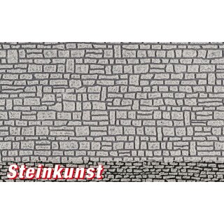 Vollmer 48821 - Spur G Mauerplatte Haustein aus Steinkunst, L 55 x B 34 cm