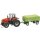 Faller 161536 - Spur H0 MF Traktor mit Anhänger (WIKING) Ep.V