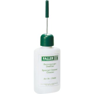 Faller 170486 - Spur H0, TT, N, Z Reinigungs-Destillat, 25 ml Ep.