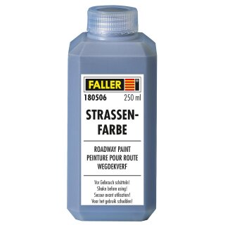 Faller 180506 - Spur H0, TT, N, Z Straßenfarbe, 250 ml Ep.