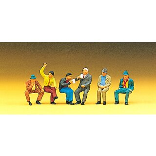 Preiser 10097 - Figurensatz Exklusivserie 1:87 "Sitzende Personen"