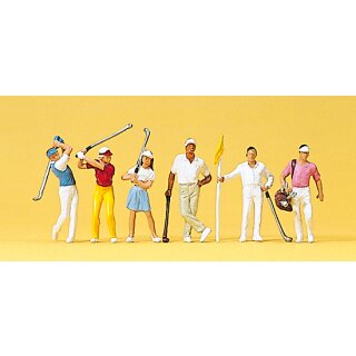 Preiser 10231 - Figurensatz Exklusivserie 1:87 "Golfspieler"