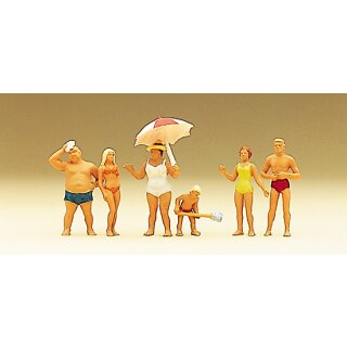 Preiser 10283 - Figurensatz Exklusivserie 1:87 "Familie Krause am Strand"