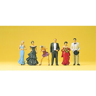 Preiser 10331 - Figurensatz Exklusivserie 1:87 "Hochzeitsgäste"