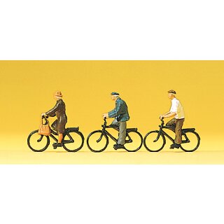 Preiser 10333 - Figurensatz Exklusivserie 1:87 "Radfahrer"