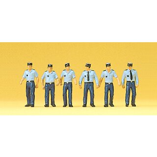 Preiser 10341 - Figurensatz Exklusivserie 1:87 "Polizisten in Sommeruniform,"