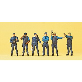 Preiser 10396 - Figurensatz Exklusivserie 1:87 "Polizeieinsatz. USA"