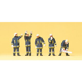 Preiser 10486 - Figurensatz Exklusivserie 1:87 "Feuerwehrmänner in moderner E"