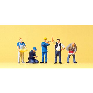 Preiser 10498 - Figurensatz Exklusivserie 1:87 "Handwerker"