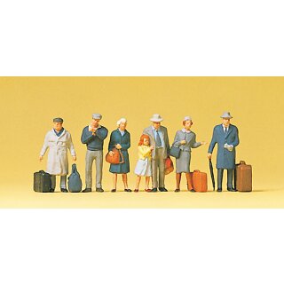 Preiser 10513 - Figurensatz Exklusivserie 1:87 "Am Bahnsteig"