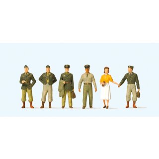 Preiser 10594 - Figurensatz Exklusivserie 1:87 "US-Soldaten. Fünfziger Jahre"