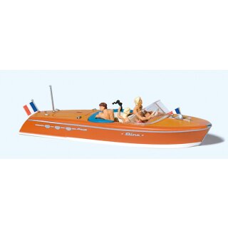 Preiser 10689 - Figurensatz Exklusivserie 1:87 "Motorboot Riva Ariston mit Be"
