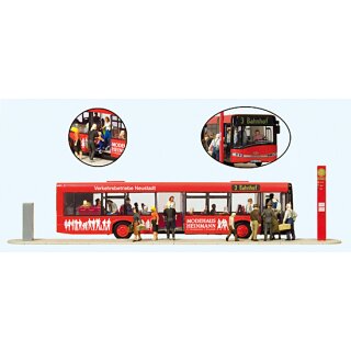 Preiser 13009 - Figurensatz Super-Sets 1:87 "Stadtbus "Verkehrsbetriebe Ne"