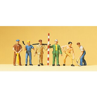 Preiser 14030 - Figurensatz Standardserie 1:87 "Arbeiter"