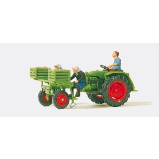 Preiser 17935 - Landmaschine Fertigmodell 1:87 "Geräteträger, Kartoffellegema"