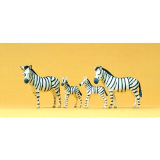 Preiser 20387 - Figurensatz Zirkus 1:87 "Zebras"