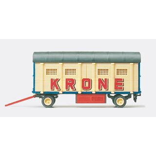 Preiser 21018 - Zirkus Krone bedrucktes Fertigmodell 1:87 "Käfigwagen "Zirkus Krone". Fe"