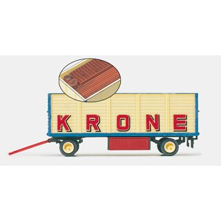 Preiser 21021 - Zirkus Krone bedrucktes Fertigmodell 1:87 "Packwagen "Zirkus Krone", off"