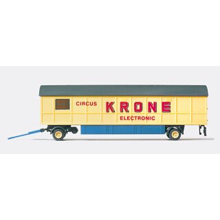 Preiser 21030 - Zirkus Krone bedrucktes Fertigmodell 1:87 "Elektronikwagen "Zirkus Krone"