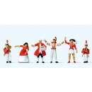 Preiser 24640 - Figurensatz Karneval 1:87 &quot;Auf dem...