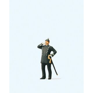 Preiser 29071 - Einzelfigur Exklusivausführung 1:87 "Berliner Polizist. Um 1900"
