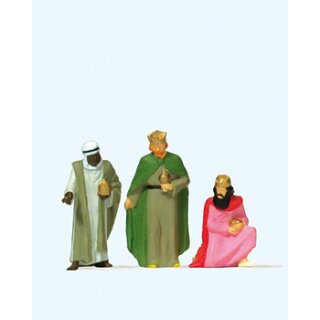 Preiser 29092 - Einzelfigur Exklusivausführung 1:87 "Die Heiligen Drei Könige"