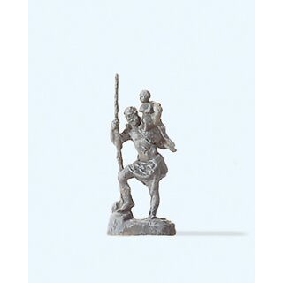 Preiser 29102 - Einzelfigur Exklusivausführung 1:87 "Statue "Sankt Christophorus"