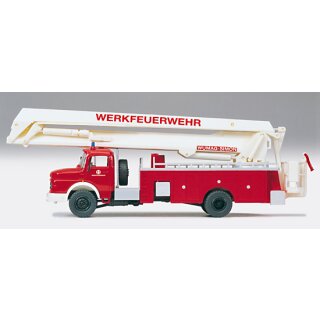 Preiser 31180 - Automodell Bausatz 1:87 "Gelenkbühne. Feuerwehr. MB LA"