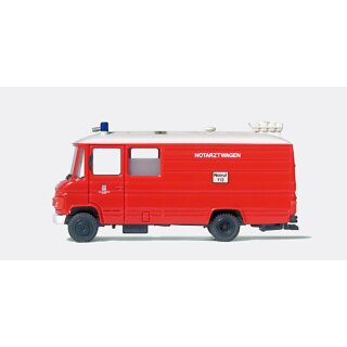 Preiser 35028 - Automodell Fertigmodell 1:87 "Notarztwagen. Feuerwehr."