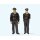 Preiser 44909 - Figurensatz 1:22,5 "Polizisten stehend. Blaue Uni"