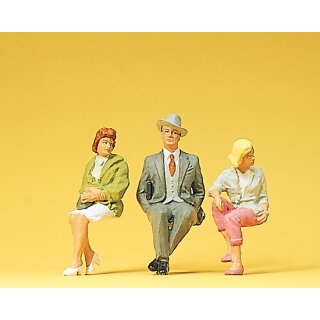 Preiser 45036 - Figurensatz 1:22,5 "Sitzende Personen"