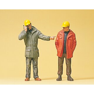 Preiser 45087 - Figurensatz 1:22,5 "Industriearbeiter. Stehend"