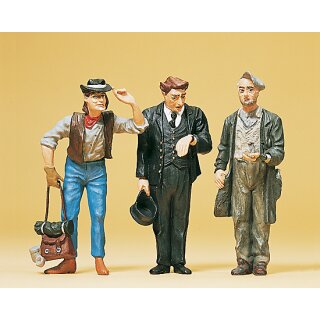 Preiser 45099 - Figurensatz 1:22,5 "US-Schaffner, Wanderarbeiter"