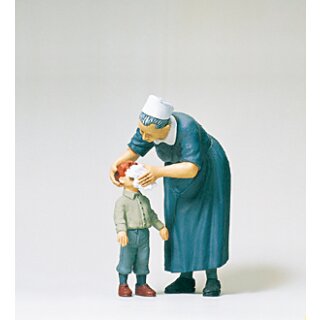 Preiser 45507 - Einzelfigur 1:22,5 "Diakonisse mit Kind"