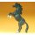 Preiser 47020 - Tierfigur Elastolin 1:25 "Pferd steigend"