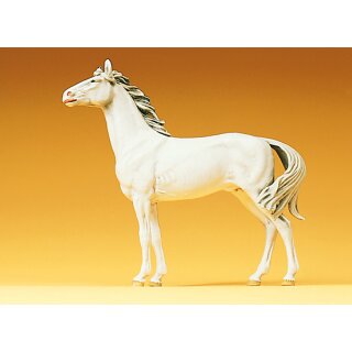 Preiser 47021 - Tierfigur Elastolin 1:25 "Pferd stehend"
