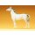Preiser 47021 - Tierfigur Elastolin 1:25 "Pferd stehend"