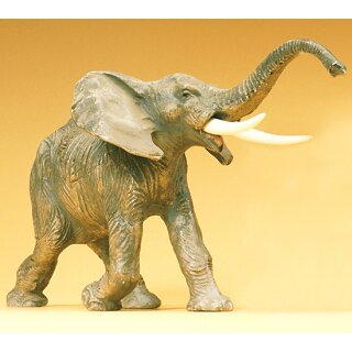 Preiser 47500 - Tierfigur Elastolin 1:25 "Afrikanischer Elefant"