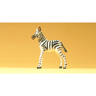 Preiser 47530 - Tierfigur Elastolin 1:25 "Zebrafohlen"