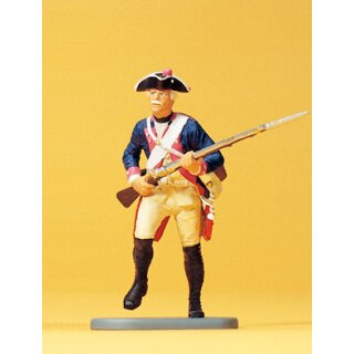 Preiser 54137 - Sammlerfigur "Preußen 1756" 1:24 "Musketier stürmend"