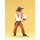 Preiser 54805 - Sammlerfigur "Cowboys" Elastolin 1:25 "Cowboy stehend, mit Revolver"