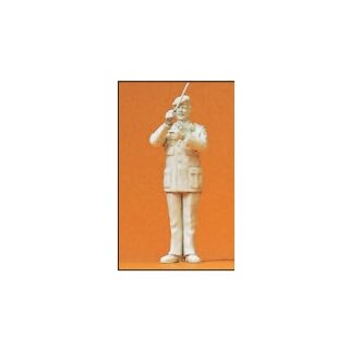 Preiser 64351 - military Musiker unbemalter Bausatz 1:35 "Dirigent"