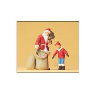 Preiser 65335 - Figurensatz 1:43/1:45 "Weihnachtsmann, Kind"