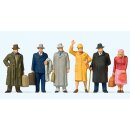 Preiser 65366 - Figurensatz 1:43/1:45 "Stehende...