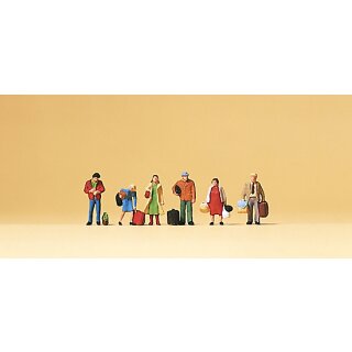 Preiser 79017 - Figurensatz 1:160 "Wartende Reisende"