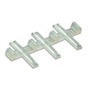 Peco SL-711FB - Spur 0 Rail Joiners, Insulated, for flat...