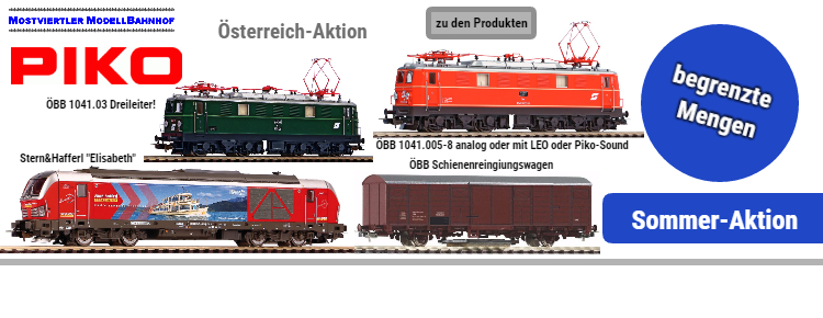 Piko Österreich-Modelle in Aktion